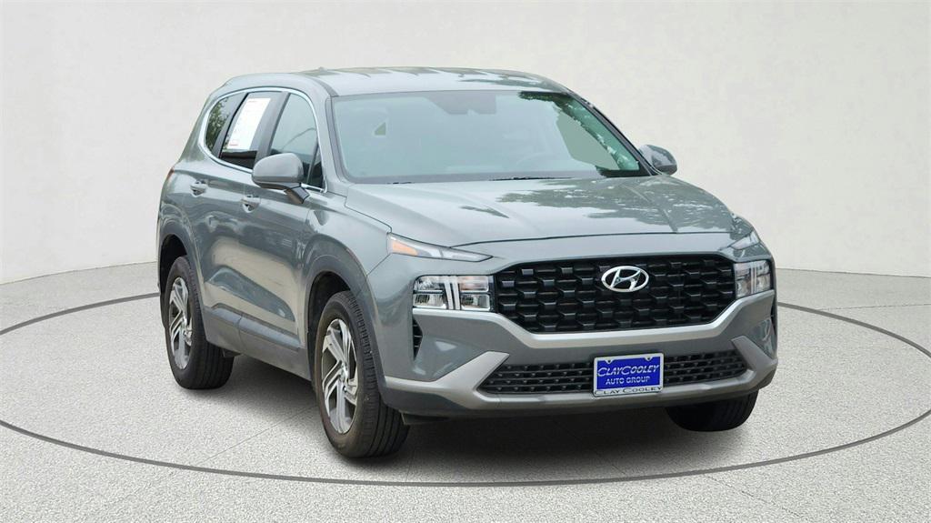 used 2021 Hyundai Santa Fe car, priced at $19,897