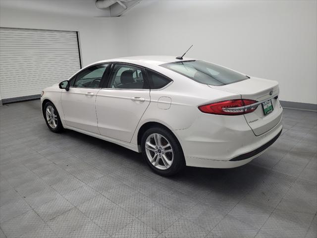 used 2018 Ford Fusion car, priced at $15,295