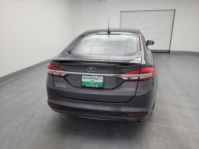 used 2017 Ford Fusion Energi car, priced at $18,995