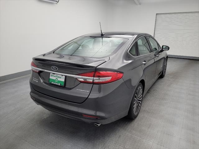 used 2017 Ford Fusion Energi car, priced at $18,995