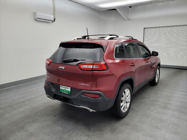 used 2017 Jeep Cherokee car, priced at $17,595