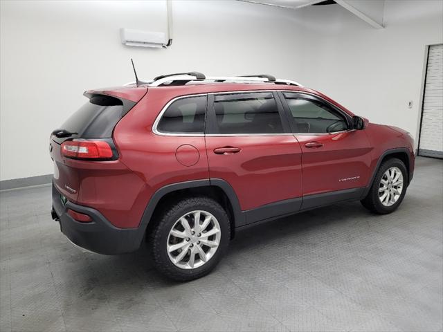 used 2017 Jeep Cherokee car, priced at $17,595