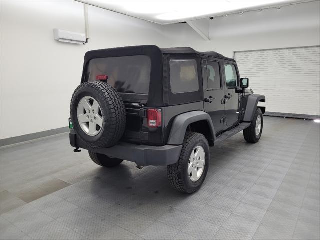 used 2016 Jeep Wrangler Unlimited car, priced at $21,295