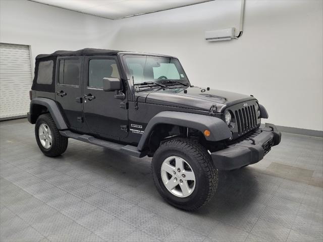 used 2016 Jeep Wrangler Unlimited car, priced at $21,295