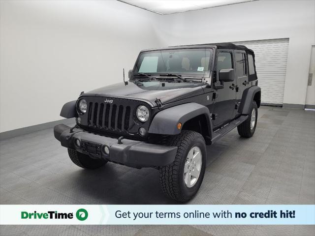 used 2016 Jeep Wrangler Unlimited car, priced at $21,295