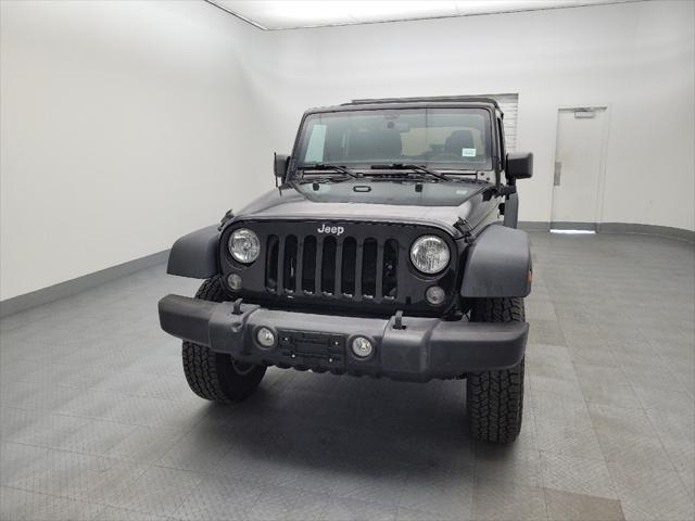 used 2016 Jeep Wrangler Unlimited car, priced at $21,295