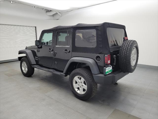 used 2016 Jeep Wrangler Unlimited car, priced at $21,295