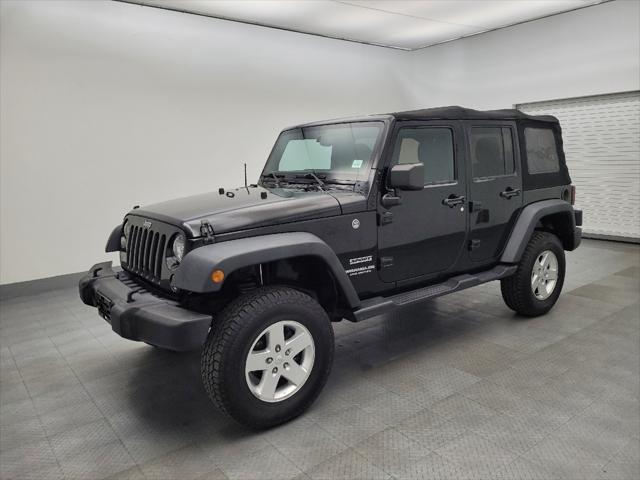 used 2016 Jeep Wrangler Unlimited car, priced at $21,295