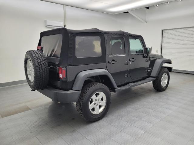 used 2016 Jeep Wrangler Unlimited car, priced at $21,295