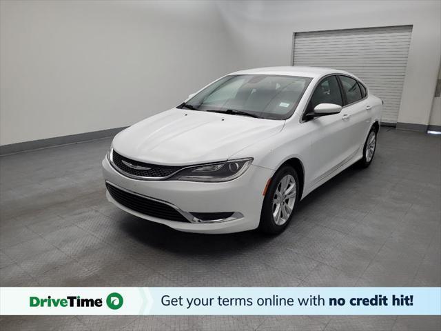 used 2015 Chrysler 200 car, priced at $14,695