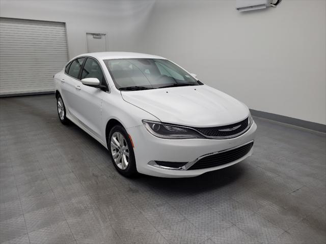 used 2015 Chrysler 200 car, priced at $14,695