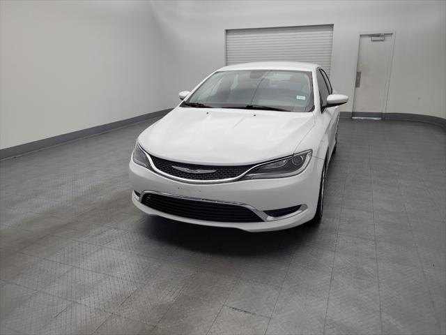 used 2015 Chrysler 200 car, priced at $14,695