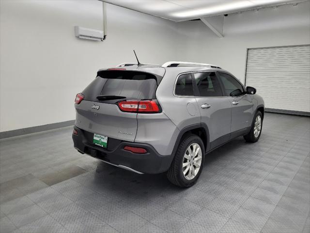 used 2015 Jeep Cherokee car, priced at $15,895