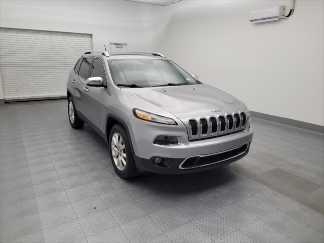 used 2015 Jeep Cherokee car, priced at $15,895