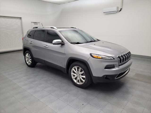 used 2015 Jeep Cherokee car, priced at $15,895