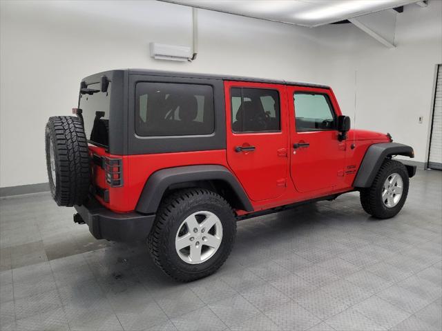 used 2016 Jeep Wrangler Unlimited car, priced at $21,395