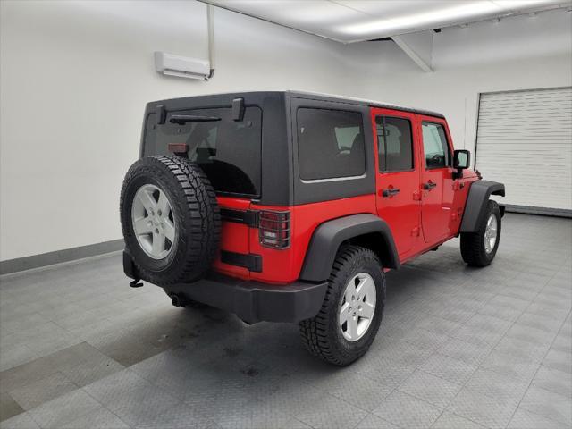 used 2016 Jeep Wrangler Unlimited car, priced at $21,395