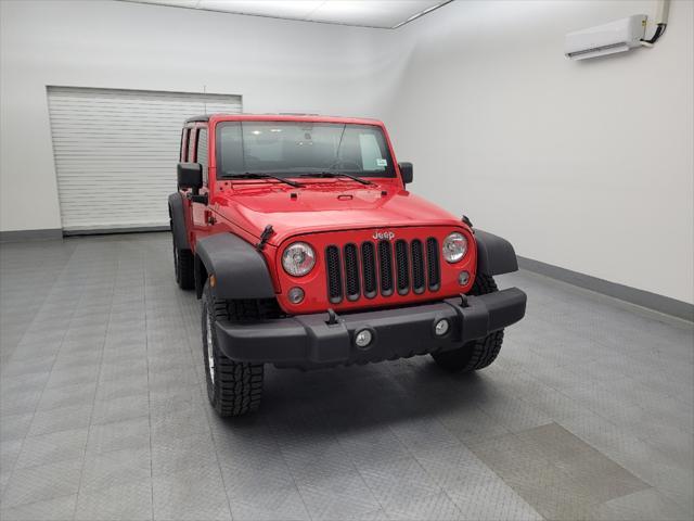 used 2016 Jeep Wrangler Unlimited car, priced at $21,395