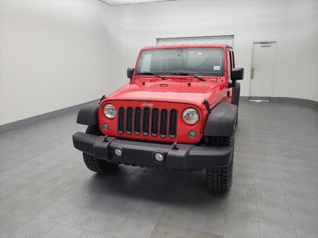 used 2016 Jeep Wrangler Unlimited car, priced at $21,395