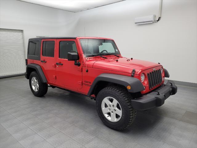 used 2016 Jeep Wrangler Unlimited car, priced at $21,395