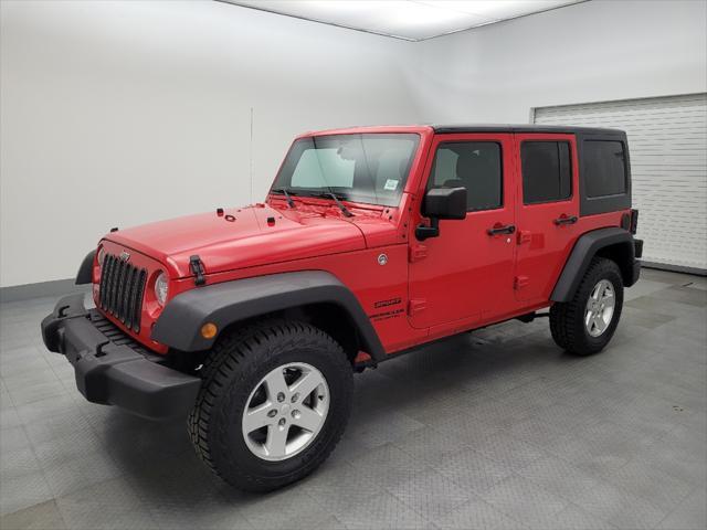 used 2016 Jeep Wrangler Unlimited car, priced at $21,395