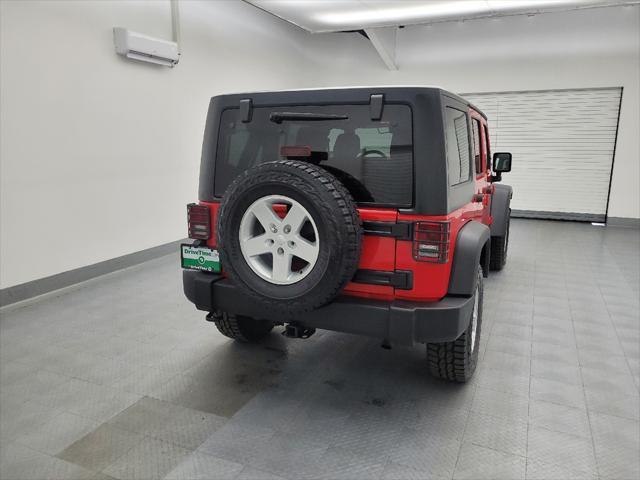 used 2016 Jeep Wrangler Unlimited car, priced at $21,395