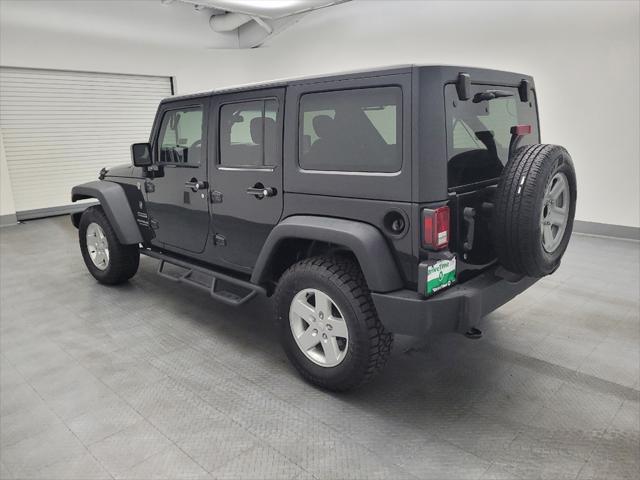 used 2015 Jeep Wrangler Unlimited car, priced at $22,795