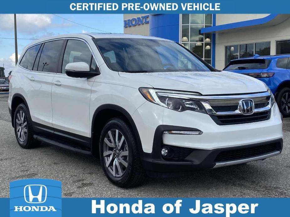 used 2021 Honda Pilot car, priced at $26,991