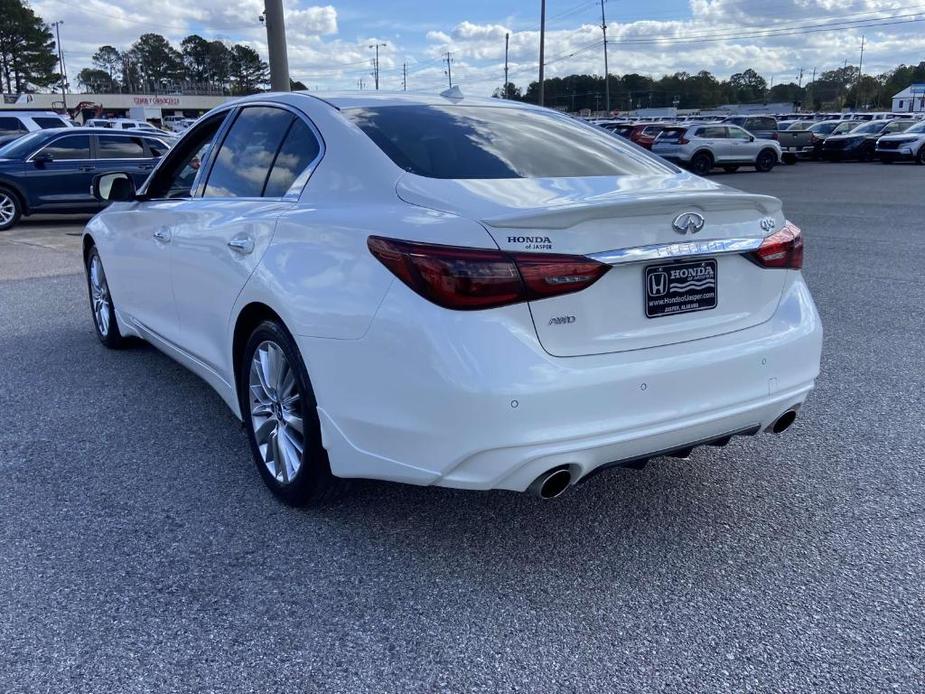 used 2021 INFINITI Q50 car, priced at $28,991