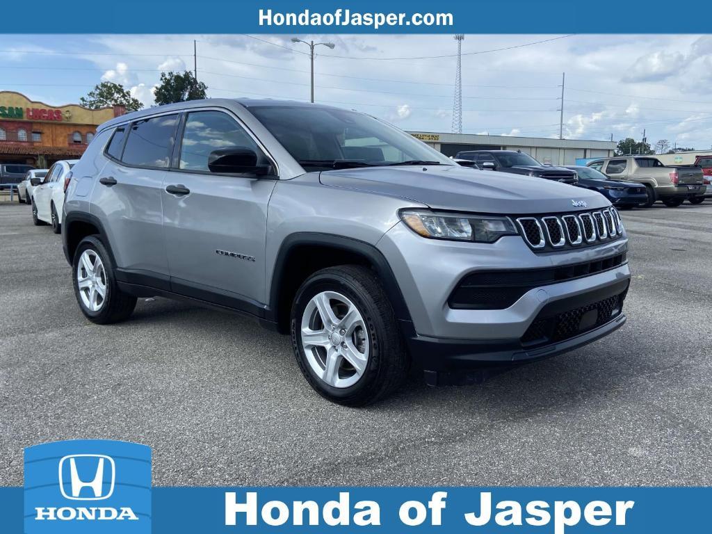 used 2023 Jeep Compass car, priced at $22,991