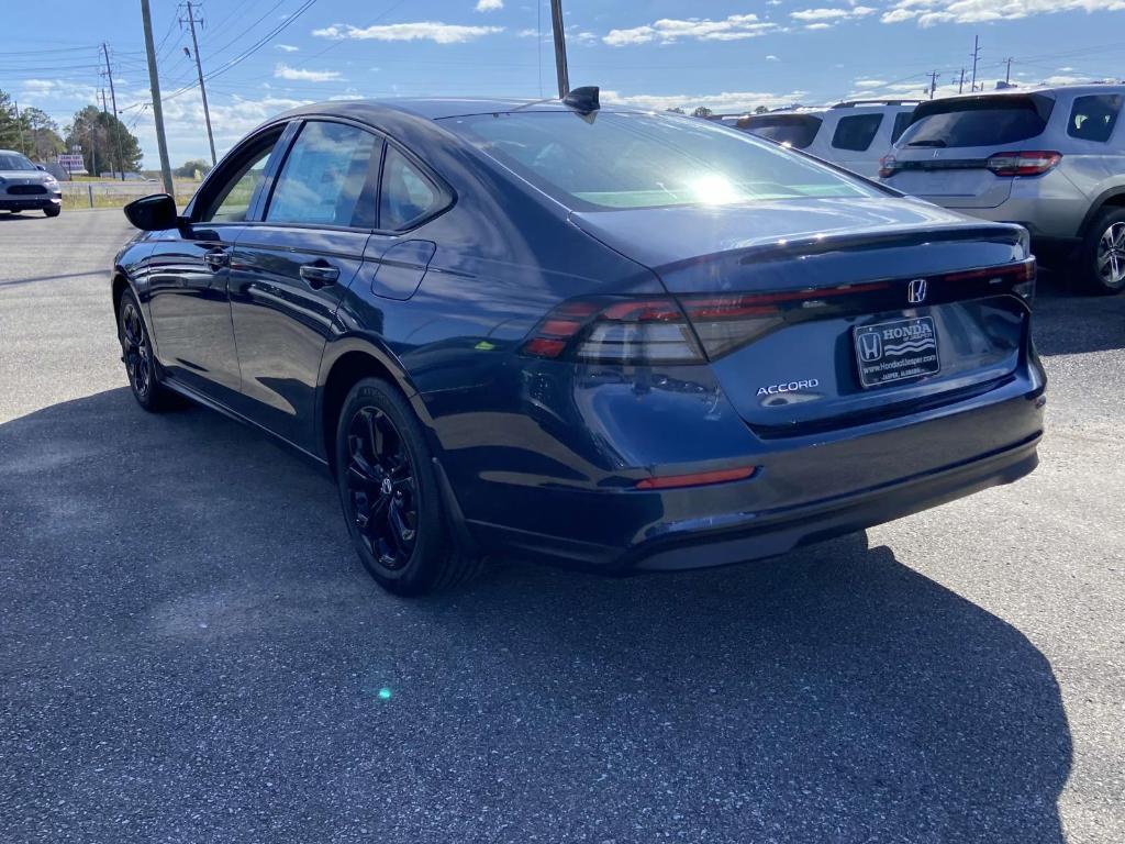 new 2025 Honda Accord car, priced at $31,655