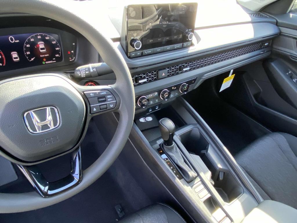 new 2025 Honda Accord car, priced at $31,655