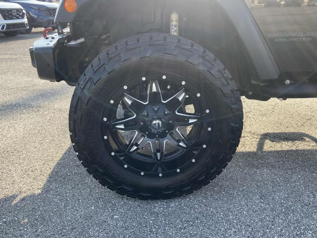 used 2016 Jeep Wrangler Unlimited car, priced at $22,991