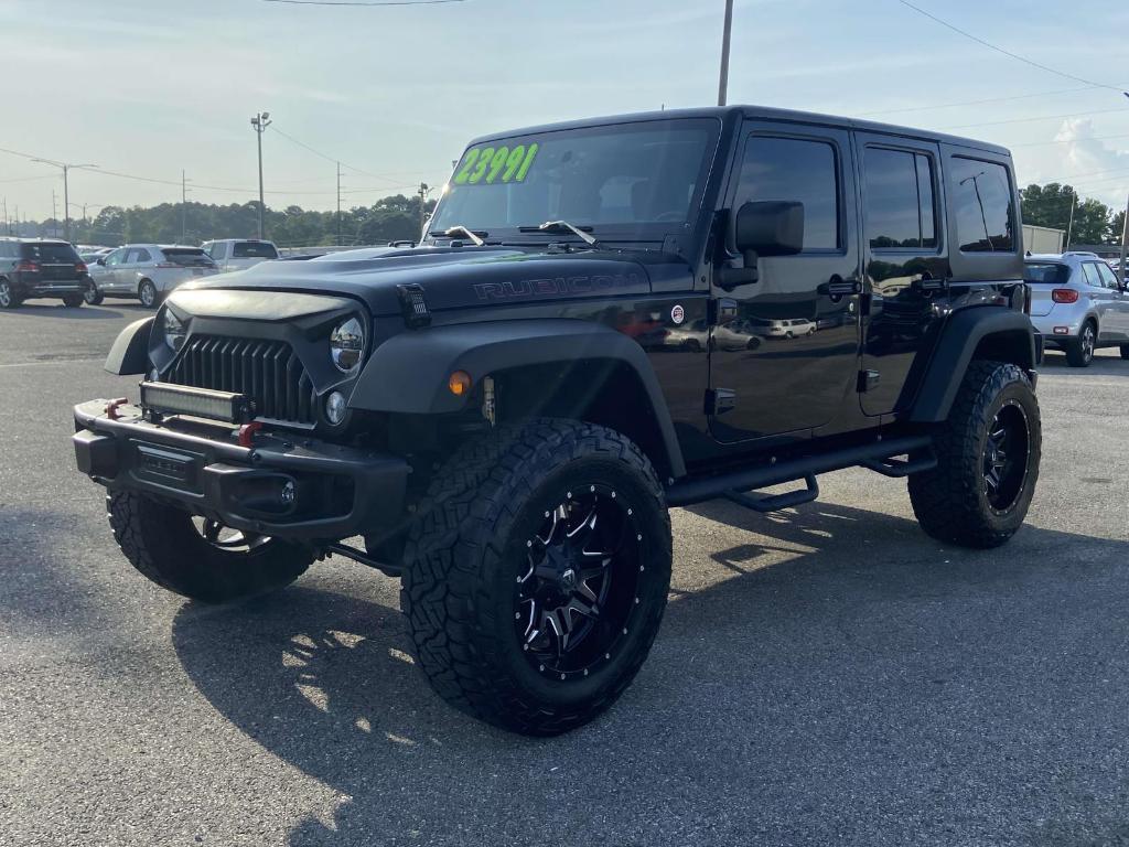 used 2016 Jeep Wrangler Unlimited car, priced at $22,991