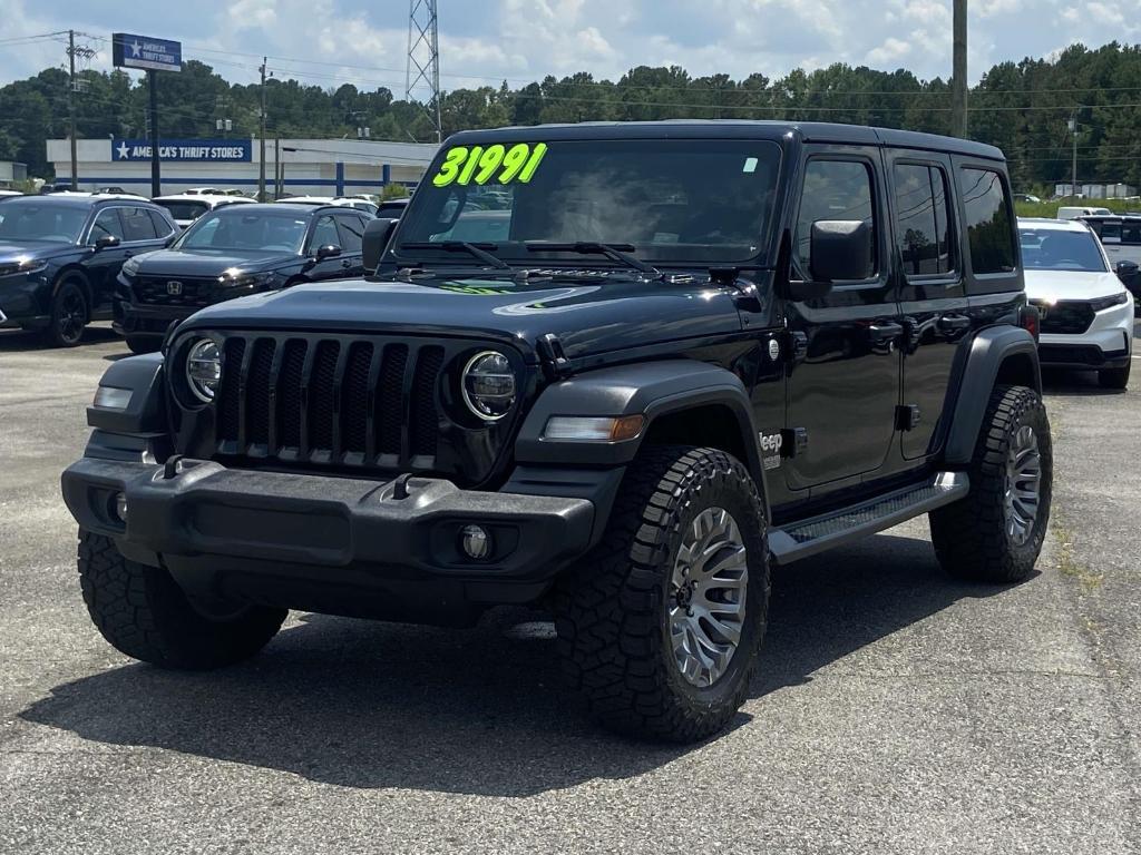used 2020 Jeep Wrangler Unlimited car, priced at $31,991