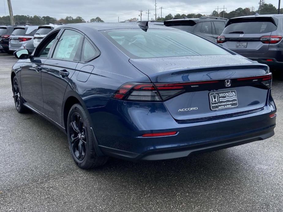 new 2025 Honda Accord car, priced at $31,655