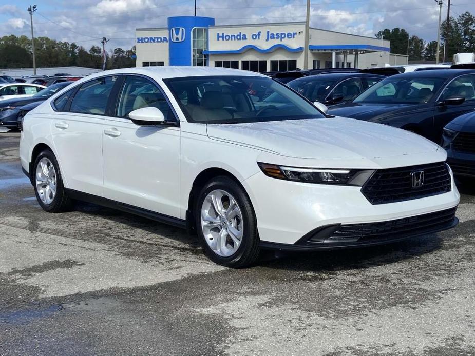 new 2025 Honda Accord car, priced at $29,845