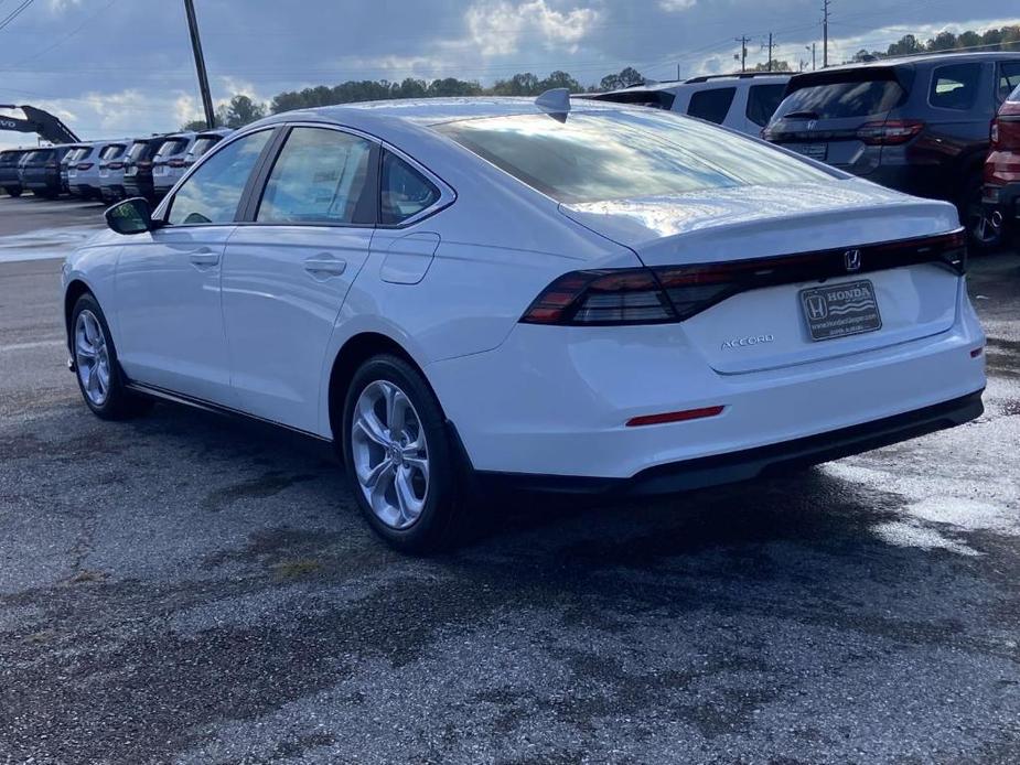 new 2025 Honda Accord car, priced at $29,845