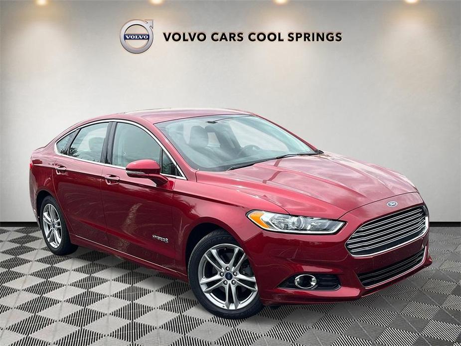 used 2016 Ford Fusion Hybrid car, priced at $10,452