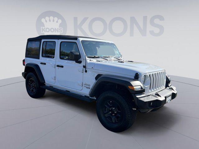 used 2020 Jeep Wrangler Unlimited car, priced at $25,000
