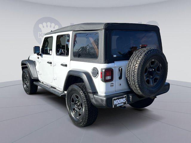 used 2020 Jeep Wrangler Unlimited car, priced at $25,000