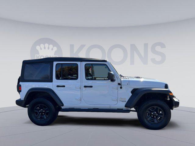 used 2020 Jeep Wrangler Unlimited car, priced at $25,000
