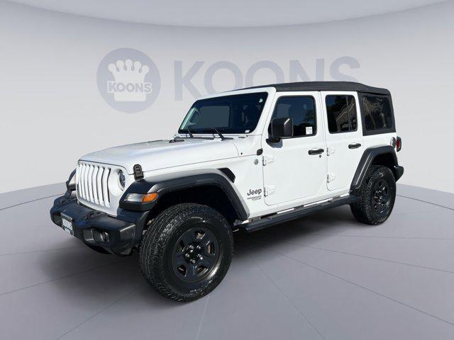 used 2020 Jeep Wrangler Unlimited car, priced at $25,000