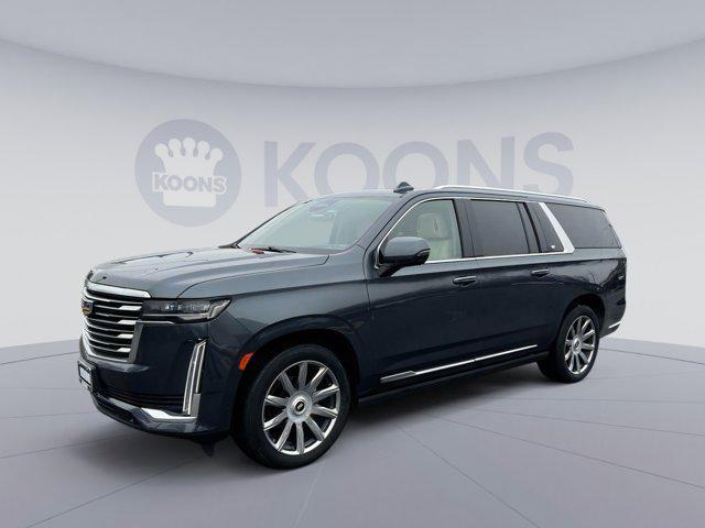 used 2021 Cadillac Escalade ESV car, priced at $65,500