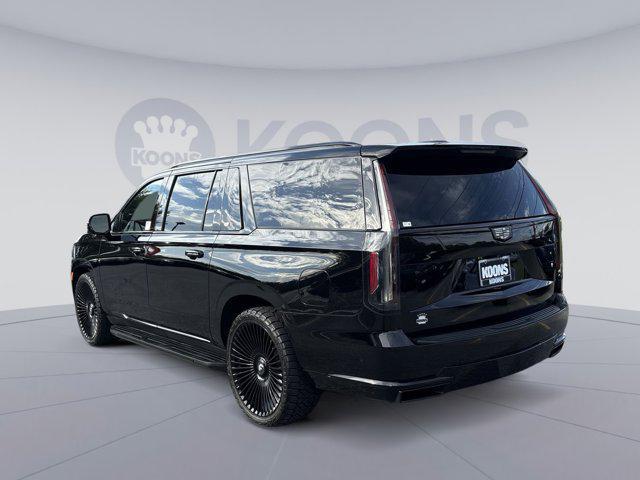used 2023 Cadillac Escalade ESV car, priced at $75,500