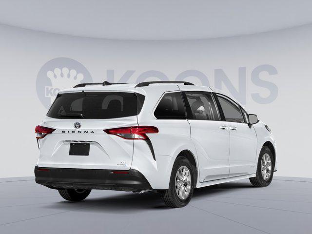 new 2025 Toyota Sienna car, priced at $50,545