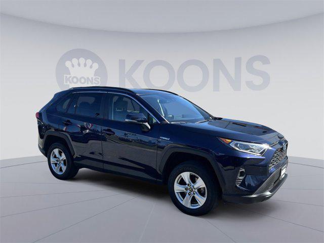 used 2020 Toyota RAV4 Hybrid car, priced at $21,000