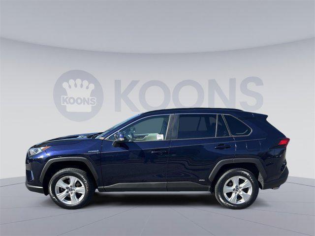 used 2020 Toyota RAV4 Hybrid car, priced at $21,000