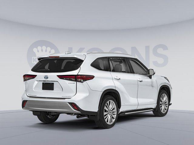 new 2025 Toyota Highlander Hybrid car, priced at $58,262