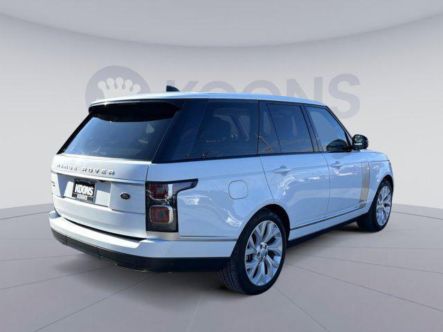 used 2022 Land Rover Range Rover car, priced at $60,500